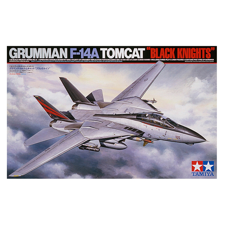 TAMIYA Grumman F-14A Tomcat Black Knights 1:32 - 60313