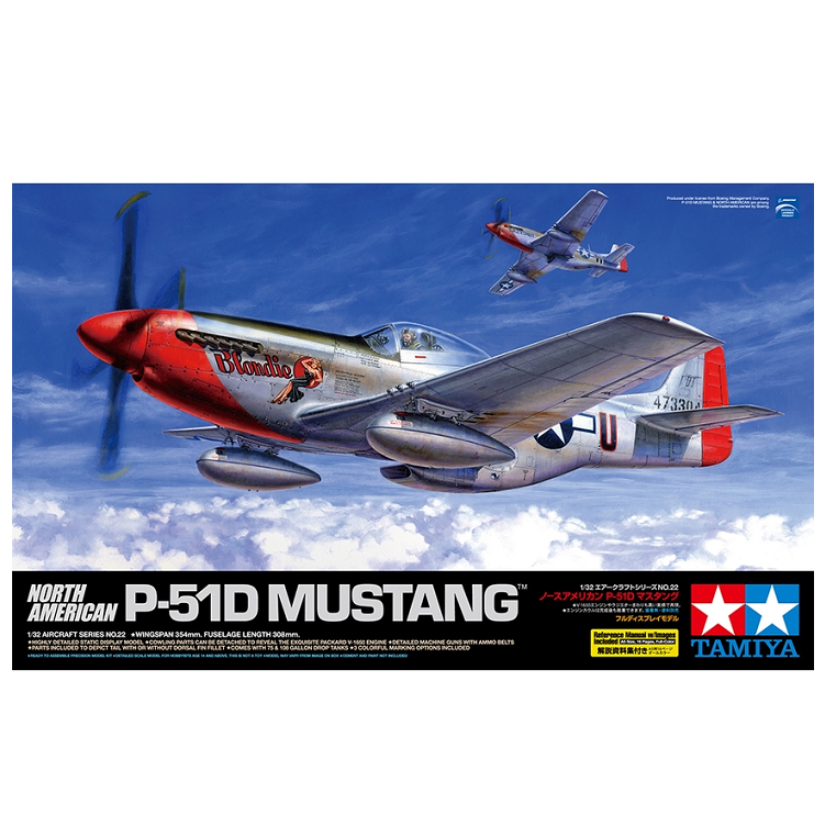 TAMIYA North American P-51D Mustang 1:32 - 60322