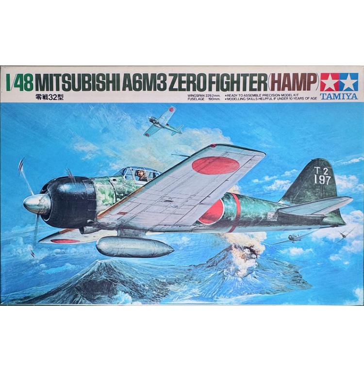 TAMIYA Mitsubishi A6M3 Type 32 Zero Fighter 1:48 - 61025