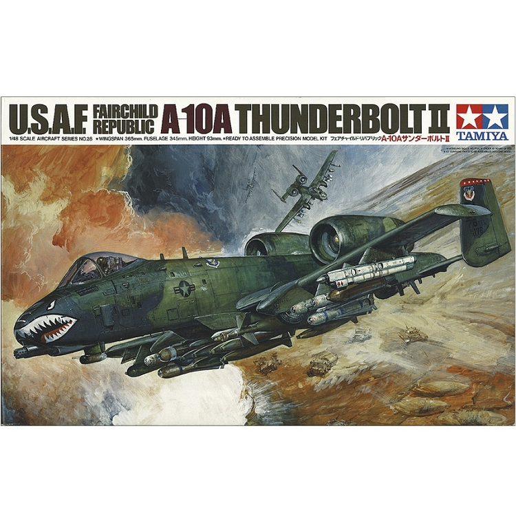TAMIYA Fairchild Republic A-10A Thunderbolt II 1:48 - 61028