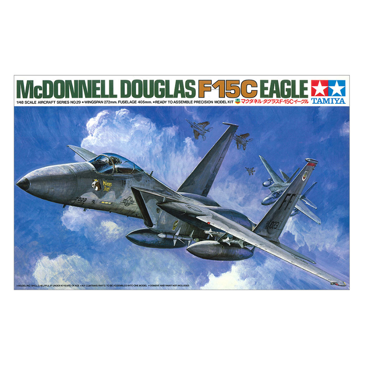 TAMIYA McDonnell Douglas F-15C Eagle 1:48 - 61029