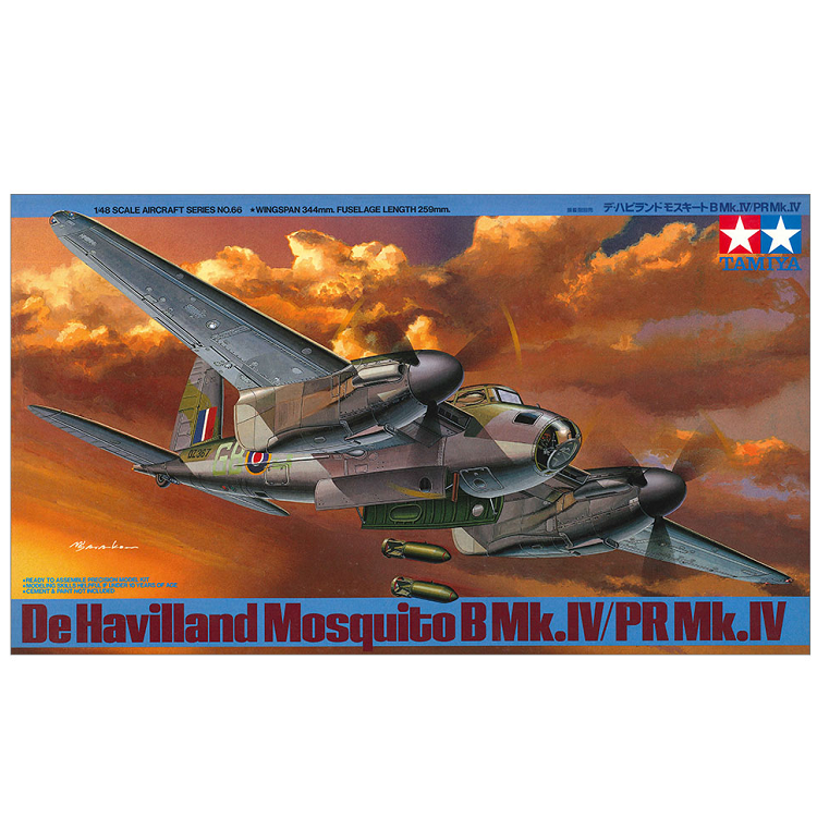 TAMIYA De-Havilland Mosquito B Mk.IV/PR Mk.IV 1:48 - 61066