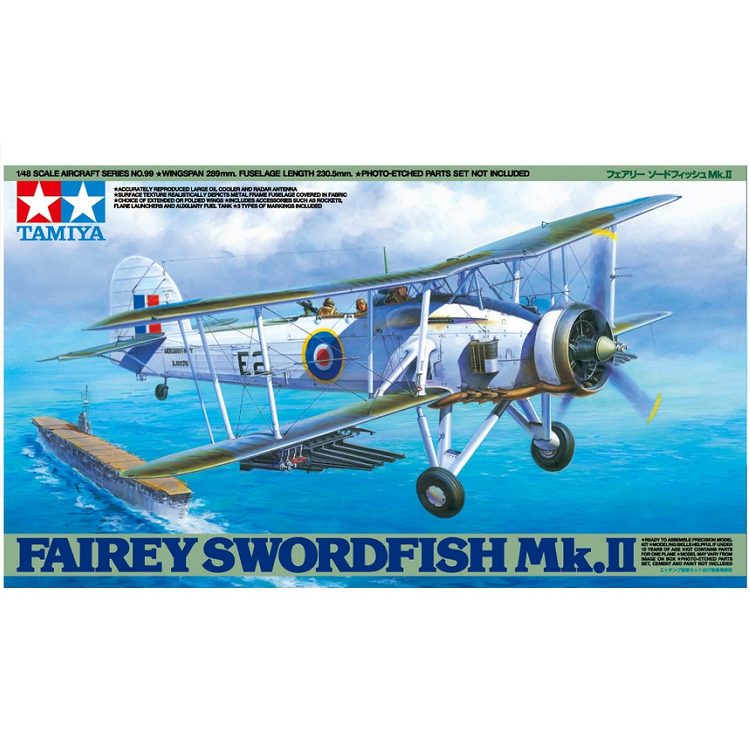 TAMIYA Fairey Swordfish Mk.II 1:48 - 61099