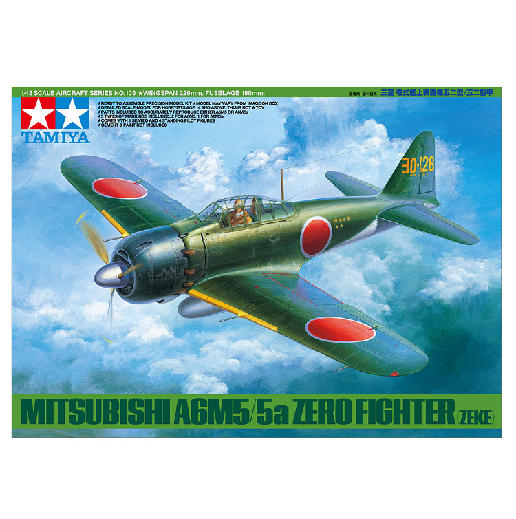TAMIYA Mitsubishi A6M5/5A Zero 1:48 - 61103