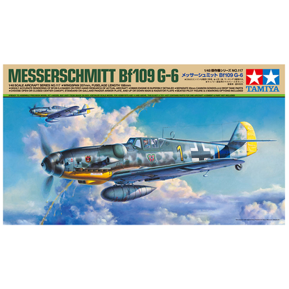 TAMIYA Messerschmitt BF109 G-6 1:48 - 61117