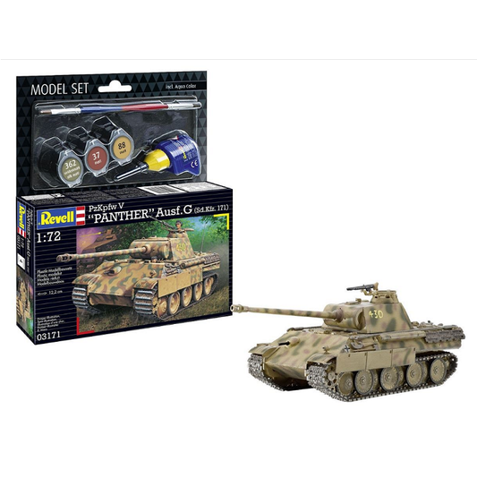 REVELL Panther Ausf.G Starter Set 1:72 - 63171
