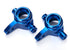 TRAXXAS Steering Blocks Blue Aluminium 2pcs - 6439