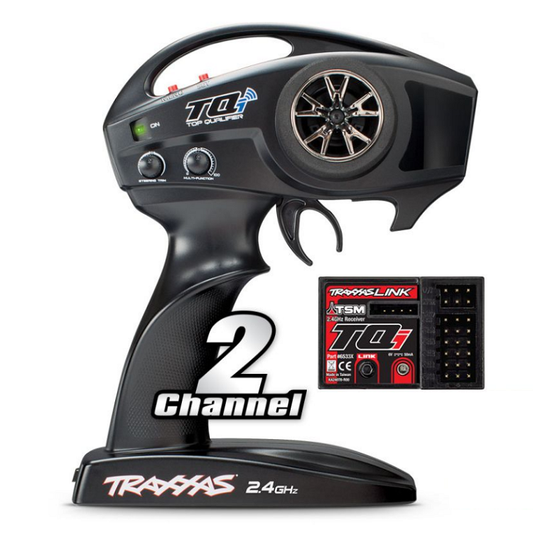 TRAXXAS TQi 2Ch Transmitter & 6533X Receiver w/ Bluetooth & TSM - 6509A