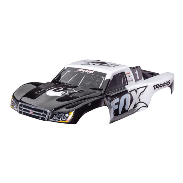 Fox Racing Nut Shell TRAXXAS Fox Sports Body Shell Clipless suit Slash - 6949 – RC Garage ...