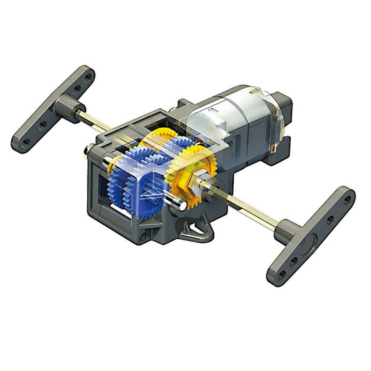 TAMIYA Technicraft 4-Speed Single Gearbox Assembly Kit - 70167