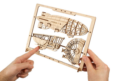 UGEARS Zeppelin 2.5D Puzzle - 70208