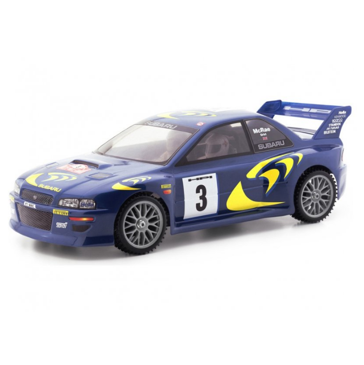 HPI 1998 Subaru Impreza WRC Clear 200mm Body Shell - HPI-7049