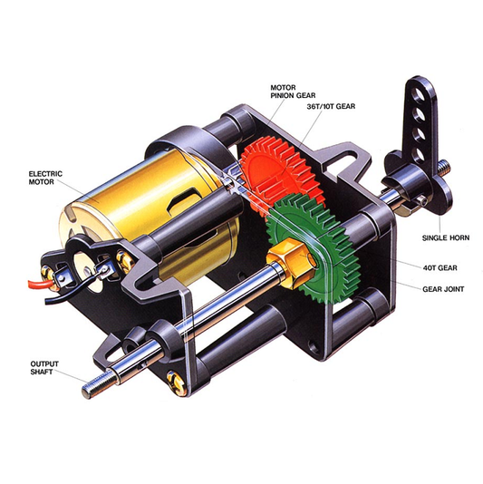 TAMIYA Technicraft High Speed Gear Box Assembly Kit - 72002