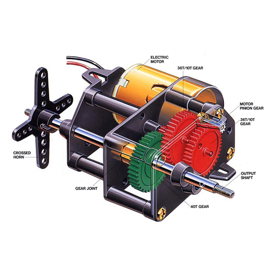 TAMIYA Technicraft High Power Gear Box Assembly Kit - 72003