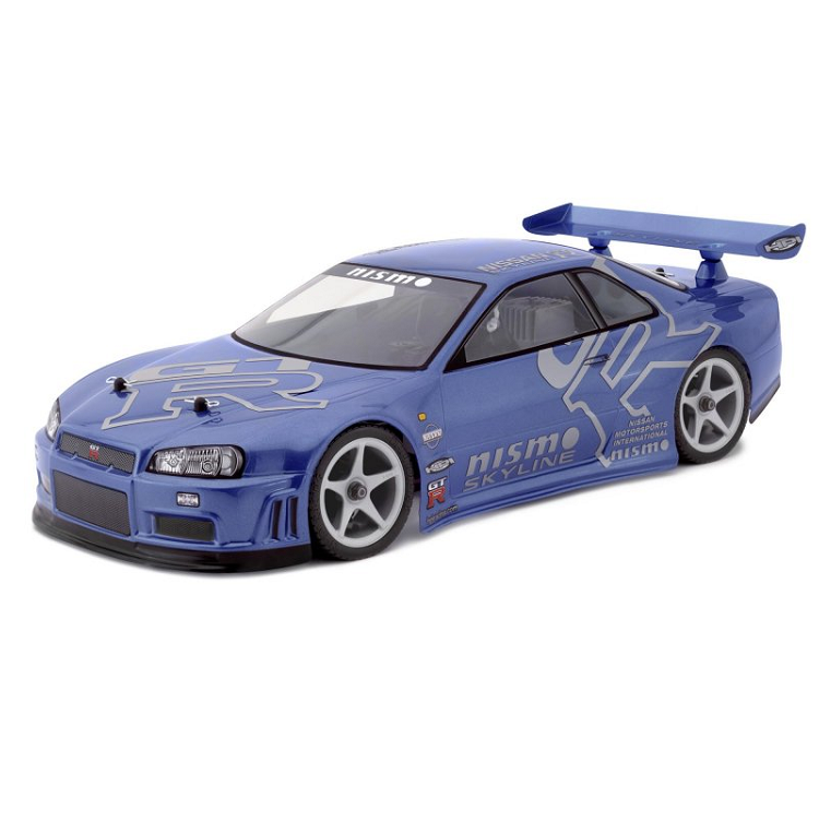 HPI Nissan Skyline R34 GT-R Clear 190mm Body Shell - HPI-7327