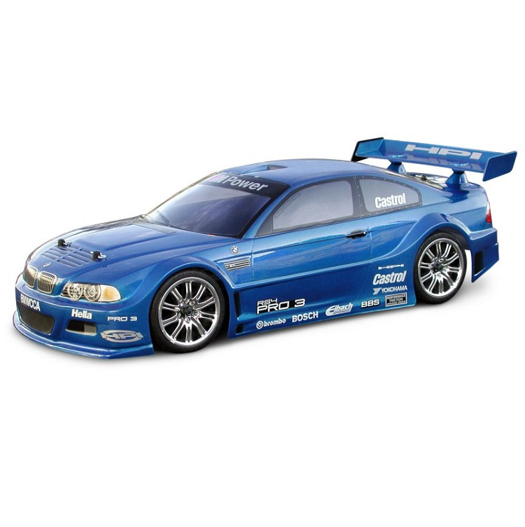 HPI BMW M3 GT Body 190mm Clear Body Shell - HPI-7352