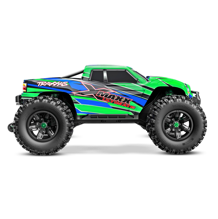 TRAXXAS X-MAXX Ultimate 8S Blue or Green Monster Truck w/ VXL-8S Brushless System - TRA-77097-4GRNX/BLUEX