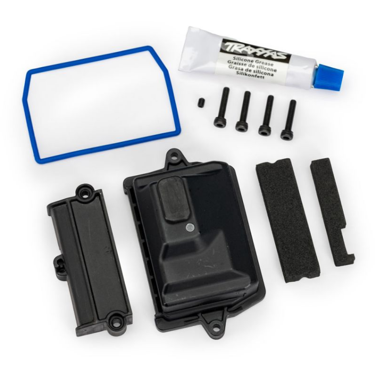 TRAXXAS Receiver Box Cover w/ Hardware - 7724X