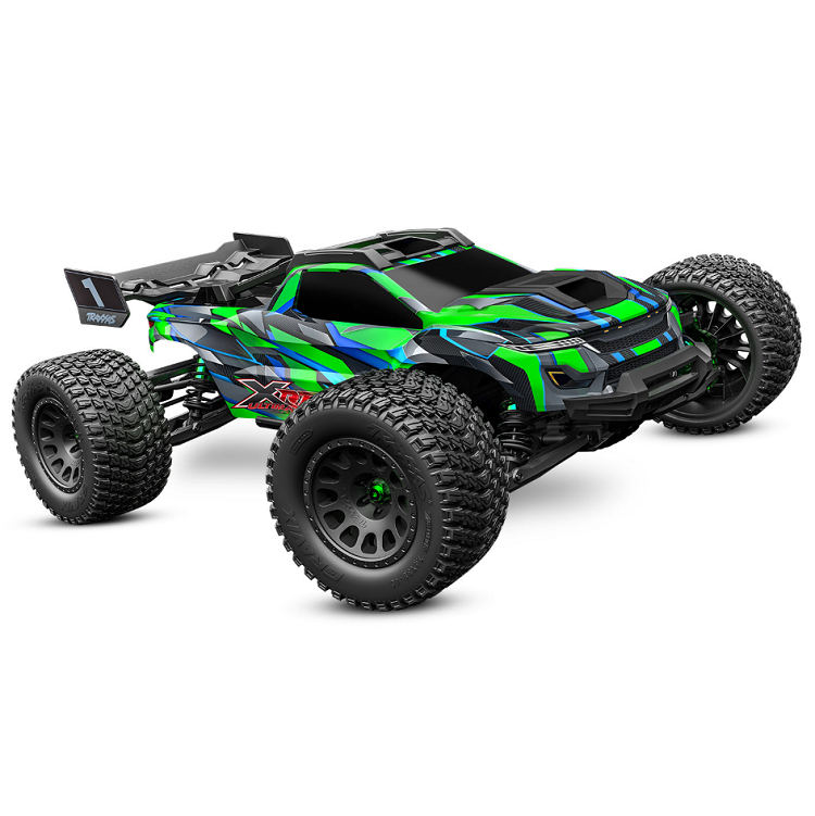 TRAXXAS XRT Ultimate 8S Blue or Green Monster Truck w/ VXL-8S Brushless System - TRA-78097-4GRNX/BLUEX