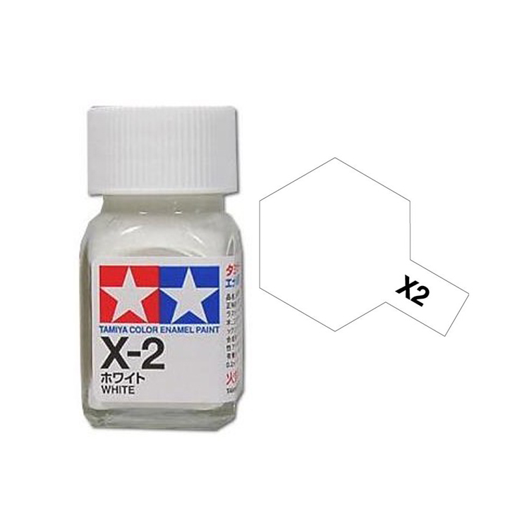 TAMIYA X-2 White Enamel 10ml - 80002