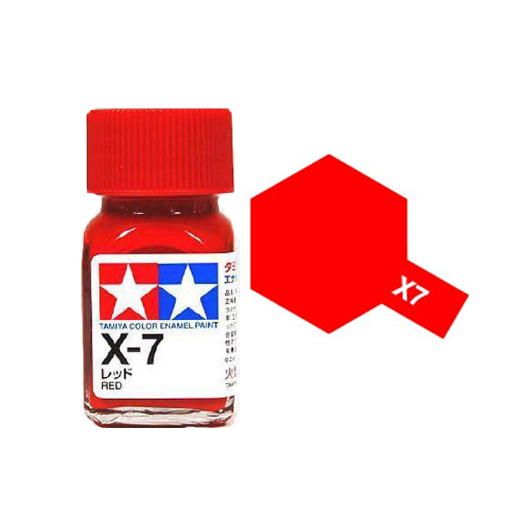 TAMIYA X-7 Red Enamel 10ml - 80007
