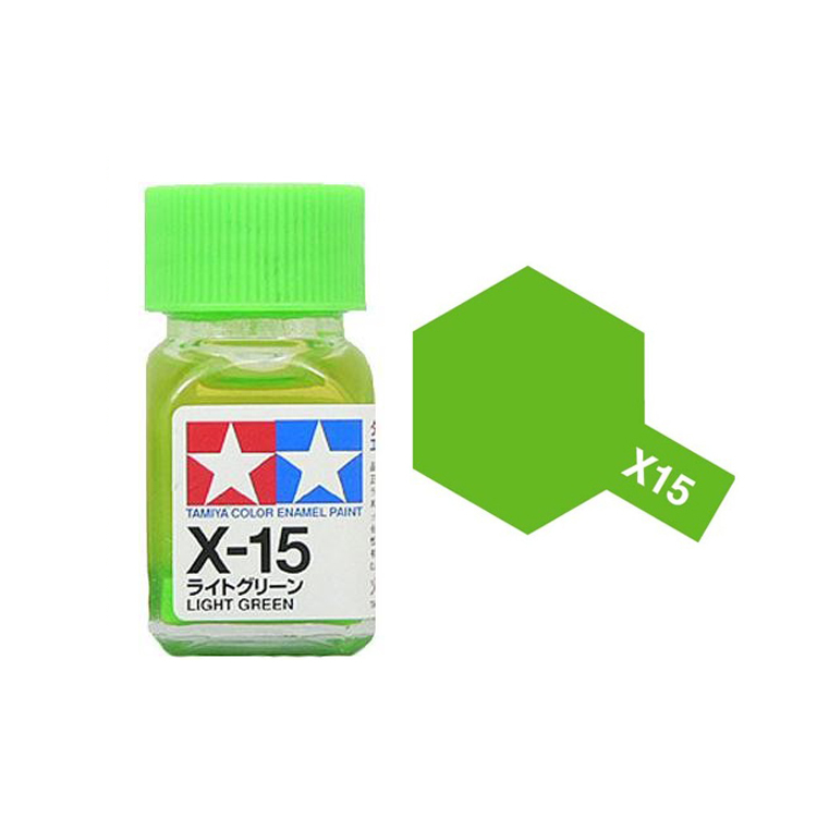 TAMIYA X-15 Light Green Enamel 10ml - 80015