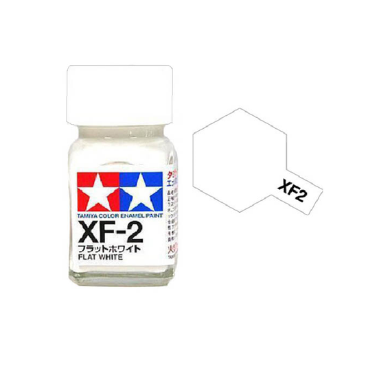 TAMIYA XF-2 Flat White Enamel 10ml - 80302
