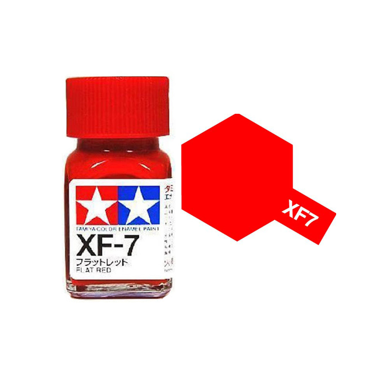 TAMIYA XF-7 Flat Red Enamel 10ml - 80307