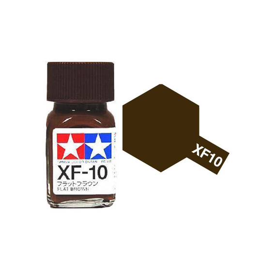 TAMIYA XF-10 Flat Brown Enamel 10ml - 80310