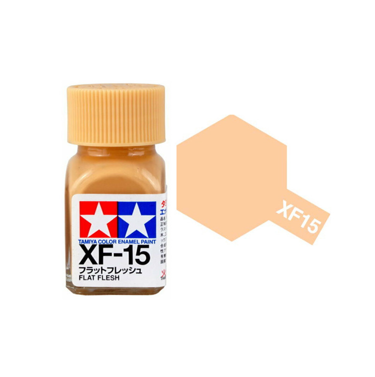 TAMIYA XF-15 Flat Flesh Enamel 10ml - 80315