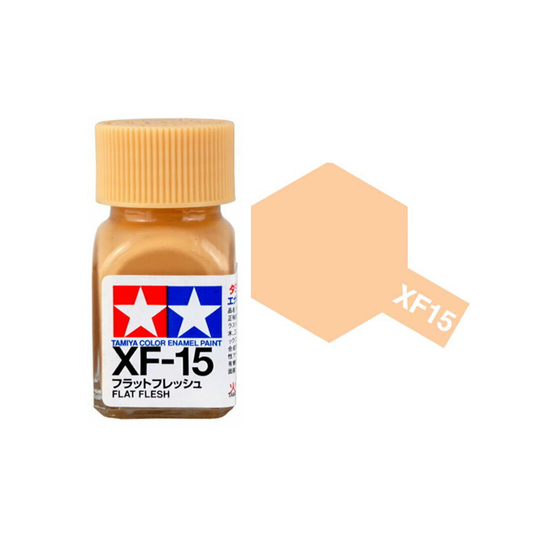 TAMIYA XF-15 Flat Flesh Enamel 10ml - 80315