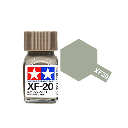 TAMIYA XF-20 Medium Grey Enamel 10ml - 80320