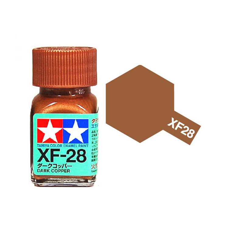 TAMIYA XF-28 Dark Copper Enamel 10ml - 80328
