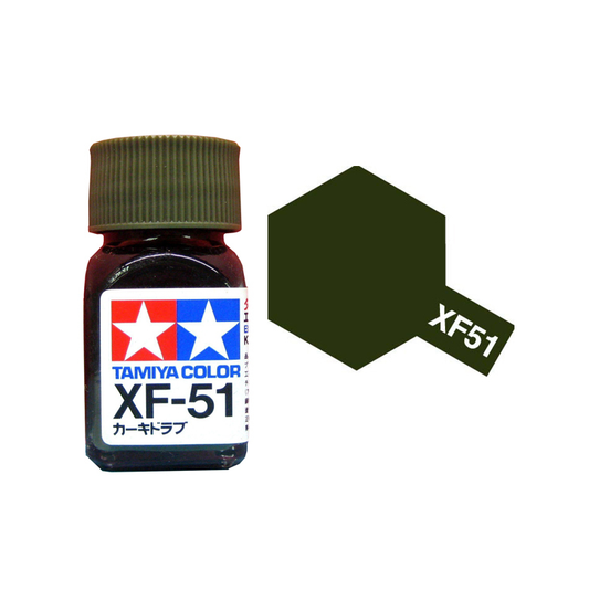 TAMIYA XF-51 Khaki Drab Enamel 10ml - 80351