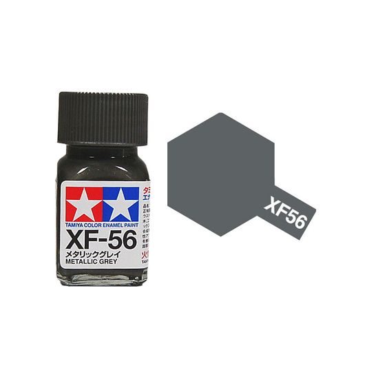 TAMIYA XF-56 Metallic Grey Enamel 10ml - 80356