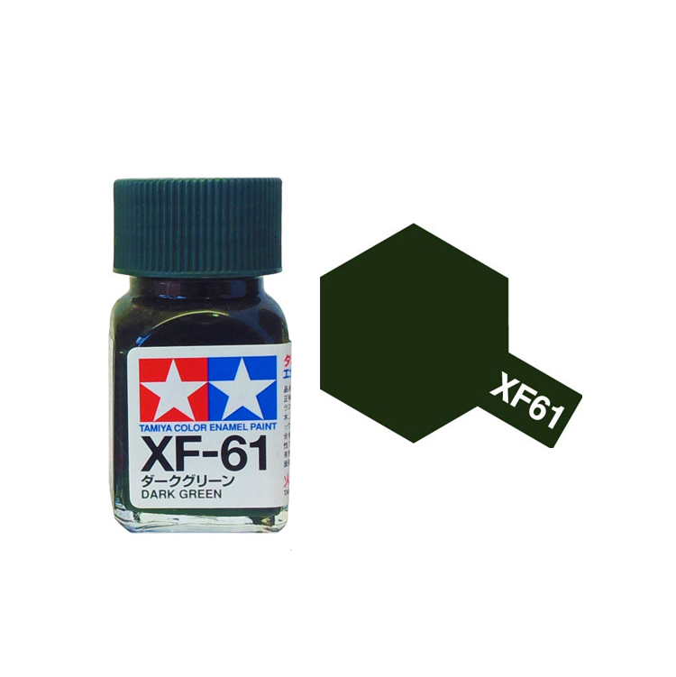 TAMIYA XF-61 Dark Green Enamel 10ml - 80361