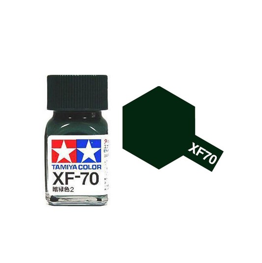 TAMIYA XF-70 Dark Green 2 IJN Enamel 10ml - 80370
