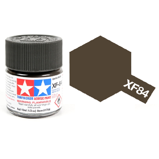 TAMIYA XF-84 Dark Iron Mini Acrylic 10ml - 81784