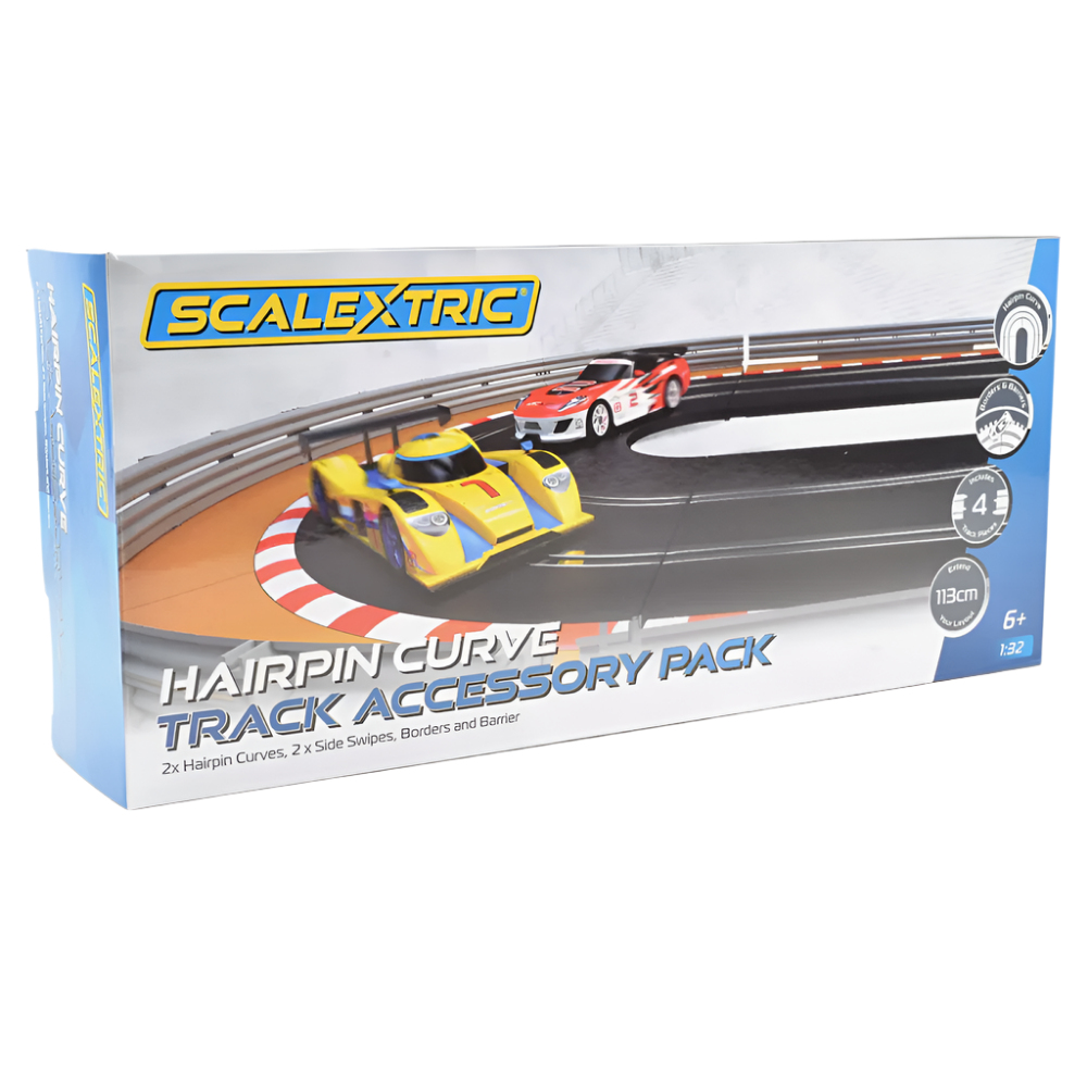 SCALEXTRIC Hairpin Curve Track Accessory Pack (Replaces C8512) - C8195