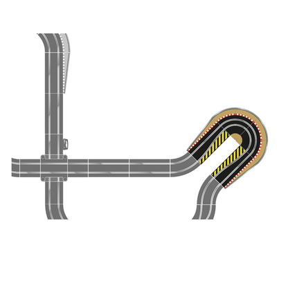 SCALEXTRIC Hairpin Curve Track Accessory Pack (Replaces C8512) - C8195
