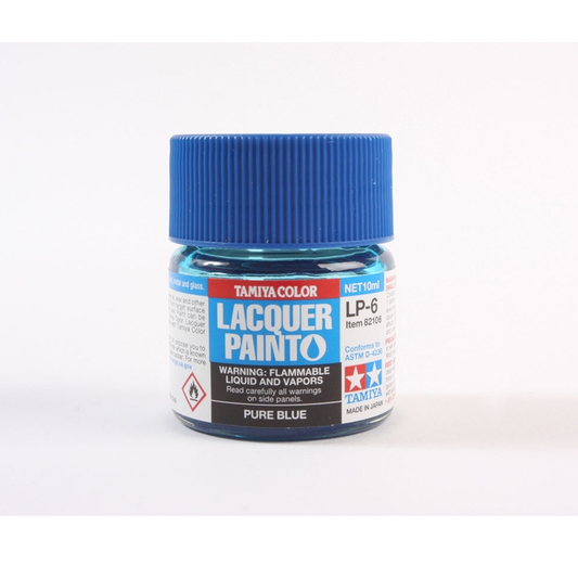 TAMIYA LP-6 Pure Blue Lacquer 10ml - 82106