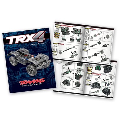 TRAXXAS TRX-4 Chassis Kit Clipless w/ TQi 2.4Ghz Radio, Brushed Motor, ESC & Servos - 82216-4