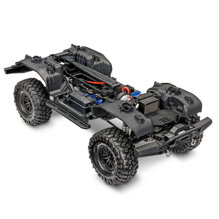 TRAXXAS TRX-4 Chassis Kit Clipless w/ TQi 2.4Ghz Radio, Brushed Motor, ESC & Servos - 82216-4