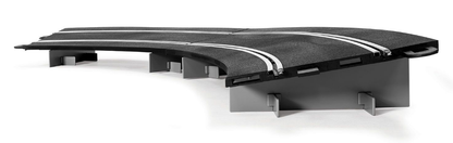 SCALEXTRIC 10deg Banked Curve Rad-3 45deg w/ Supports - C8297