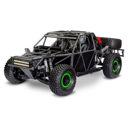 TRAXXAS UNLIMITED DESERT RACER 4WD Race Truck Green w/ TQi 2.4Ghz Radio, Light Kit and TSM - 85086-4RGD1