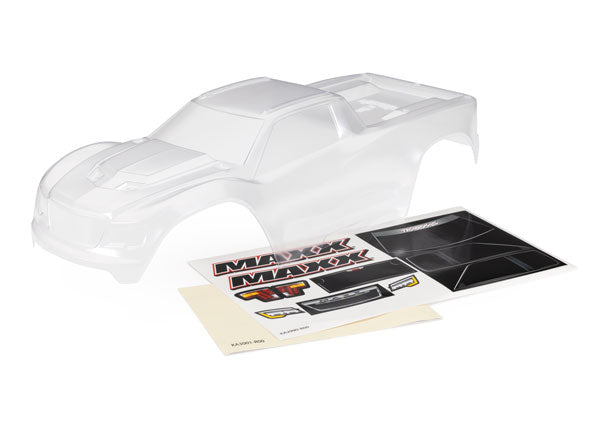 TRAXXAS V2 WideMaxx Clear Body Shell suit 352mm WB - 8918