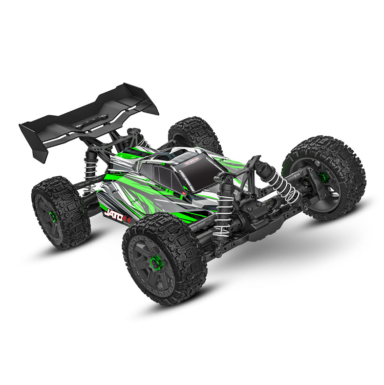 TRAXXAS JATO 4x4 Green Buggy BL-2S Driveline - 90154-4GRN