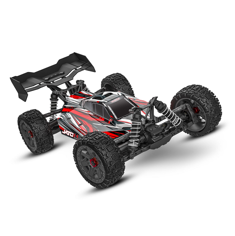 TRAXXAS JATO 4x4 Red Buggy BL-2S Driveline - 90154-4RED