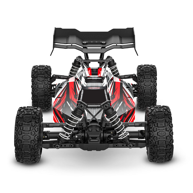 TRAXXAS JATO 4x4 Red Buggy BL-2S Driveline - 90154-4RED