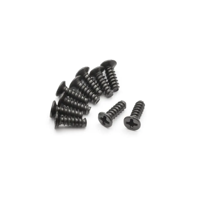 TRC 1:12 2.6x8mm Countersunk Head Screws 10pcs - 9115-LS10